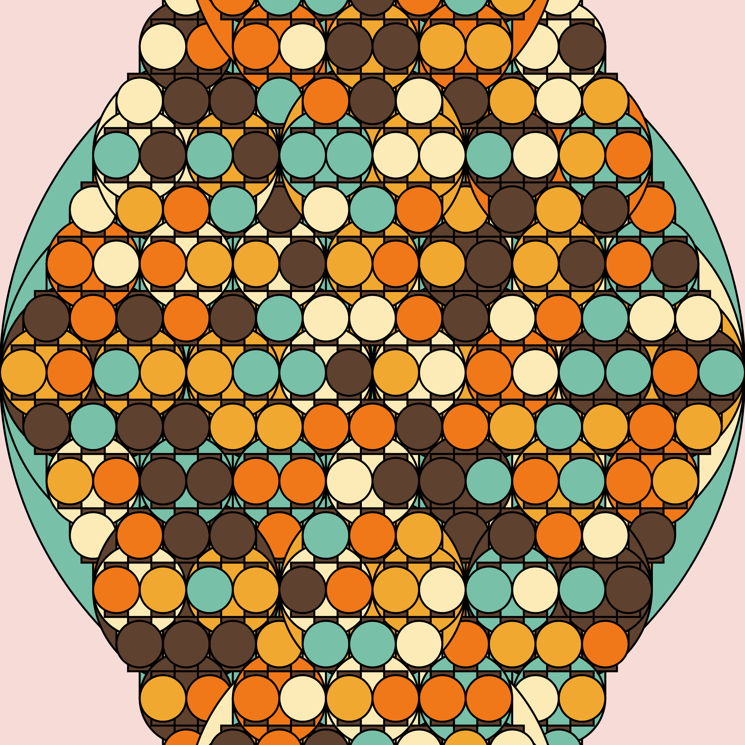 10 patterns 10 palettes #16 static token preview