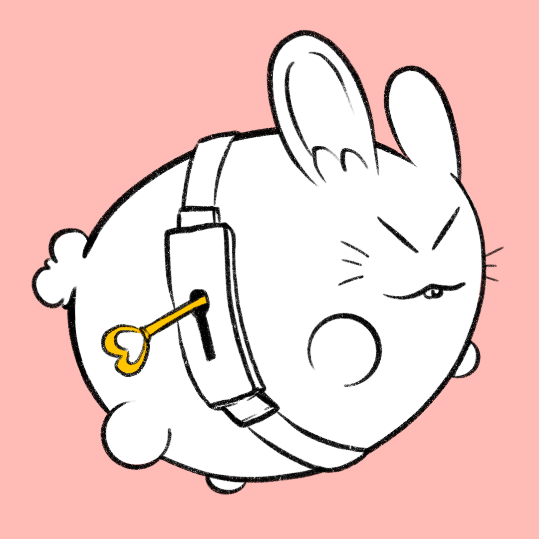 sketchy usagi #8 static token preview