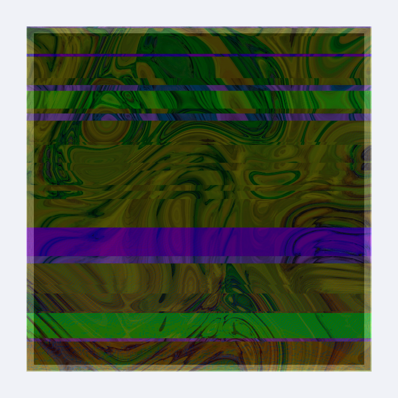 Glitched in a Frame #3 static token preview
