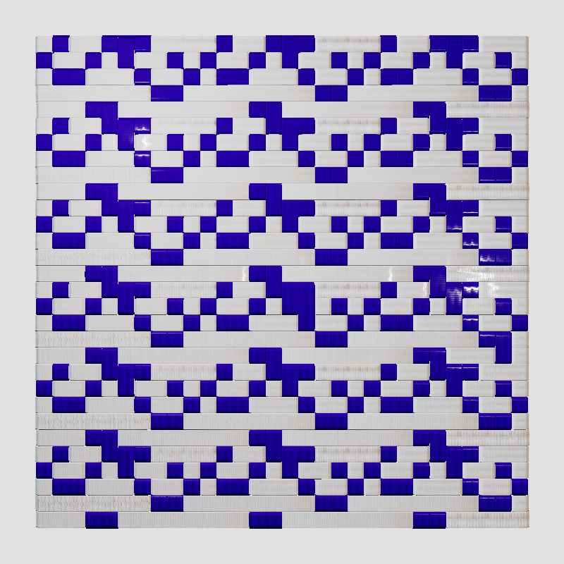 Woven Pattern – Prussian Series #1 static token preview