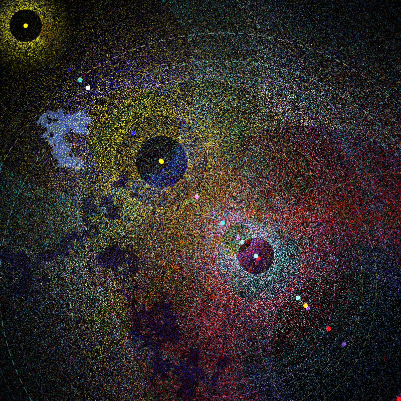 the Shining Night sky #22 static token preview