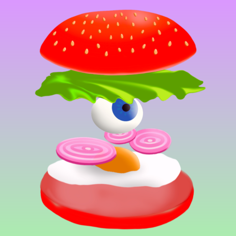 Burger #1 static token preview