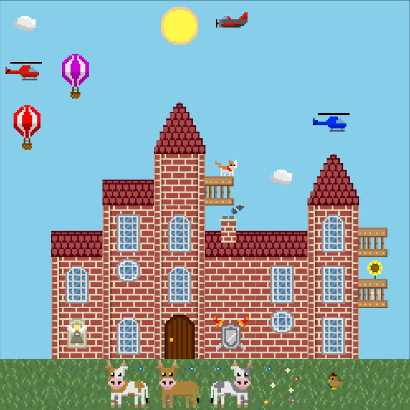 2D Mansion #7 static token preview