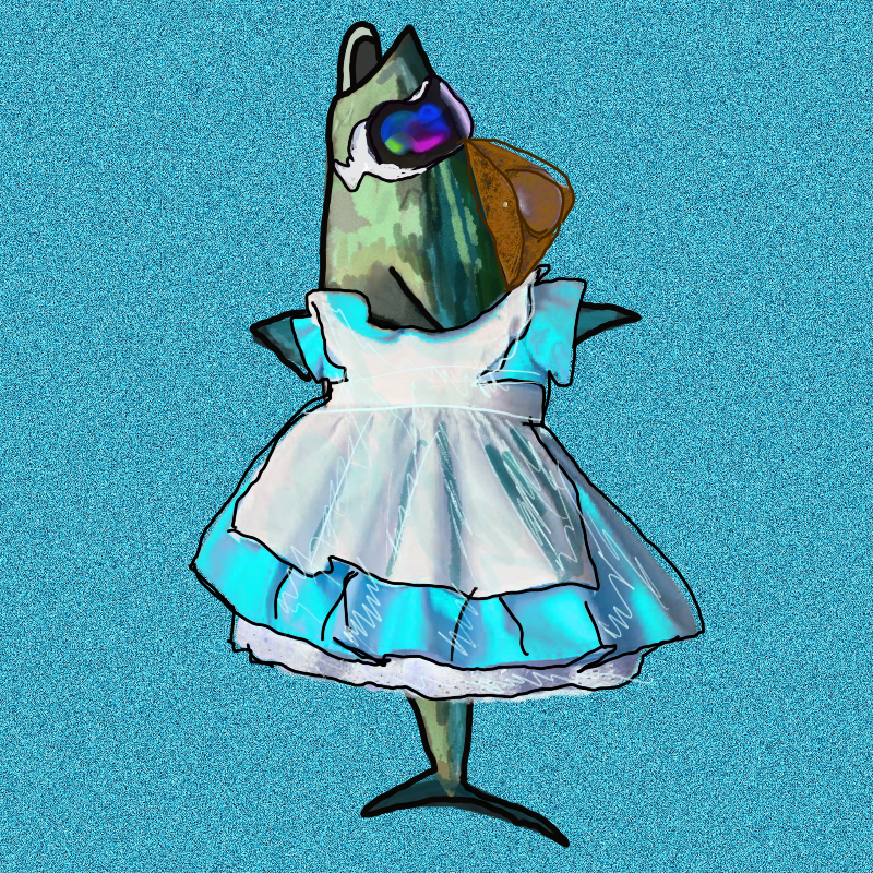 The Apathetic Crypto Fish Society #12 static token preview