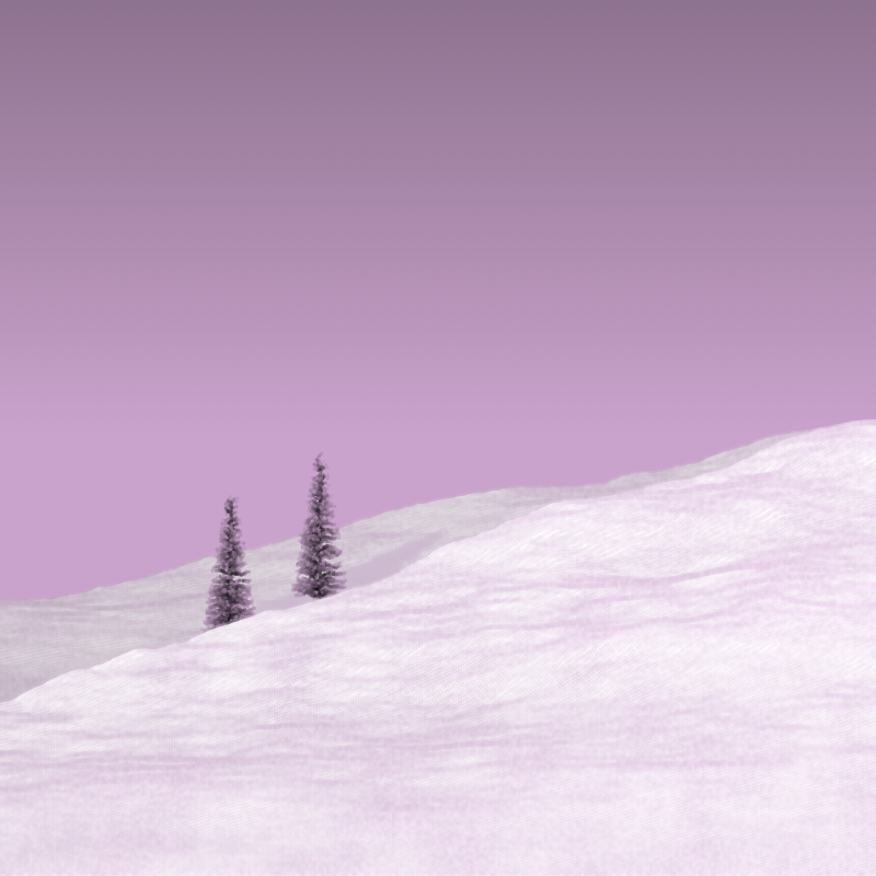 Snowy Hills #17 static token preview