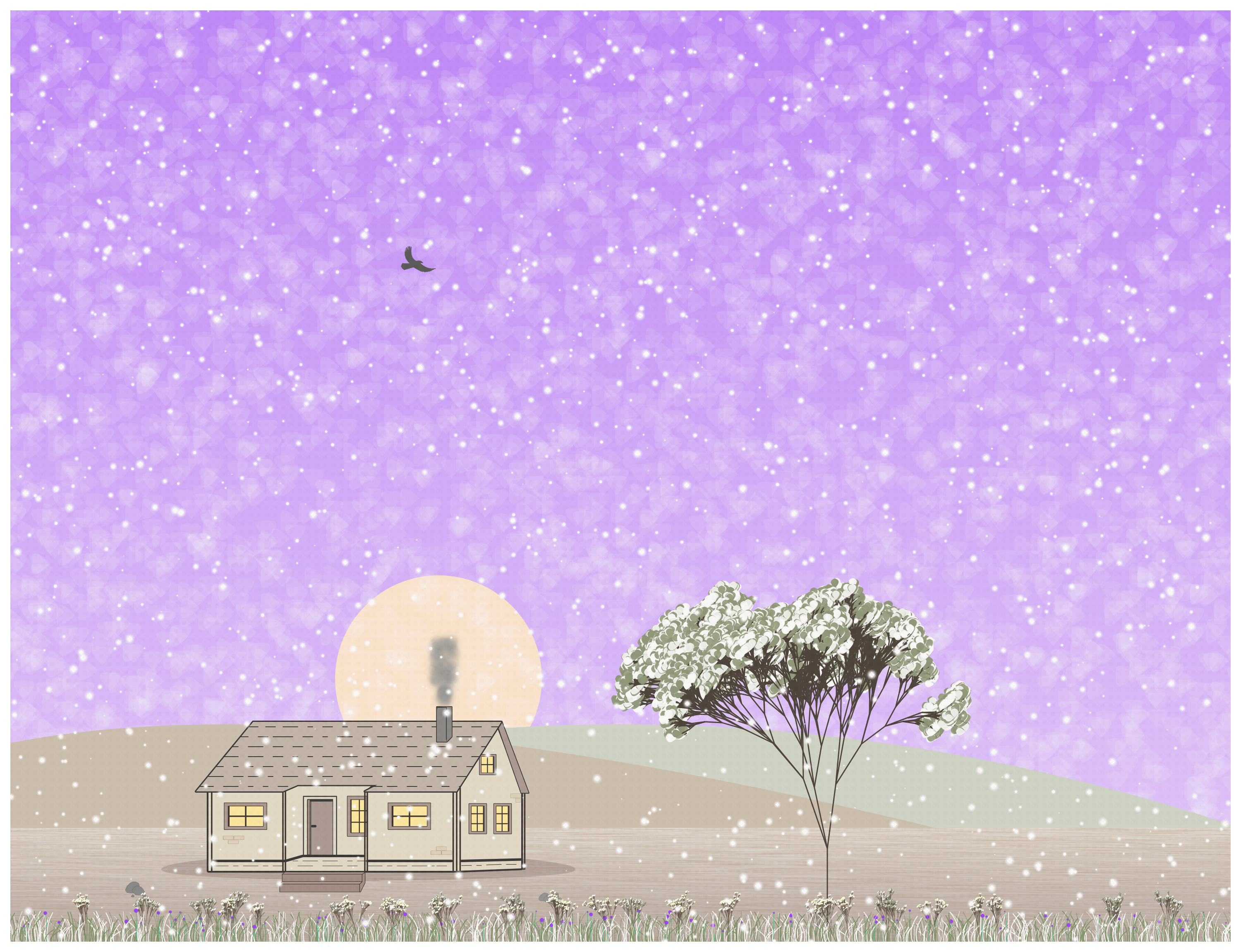 First Snow in La Invernada #2 static token preview
