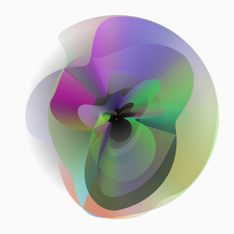 Petal 3D #8 static token preview