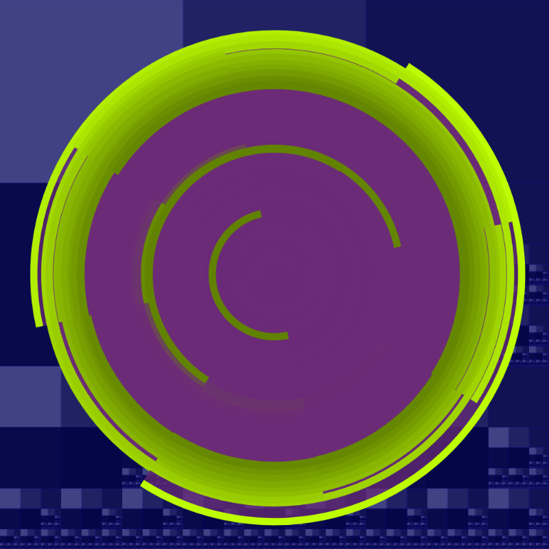The cycle of Collatz #16 static token preview