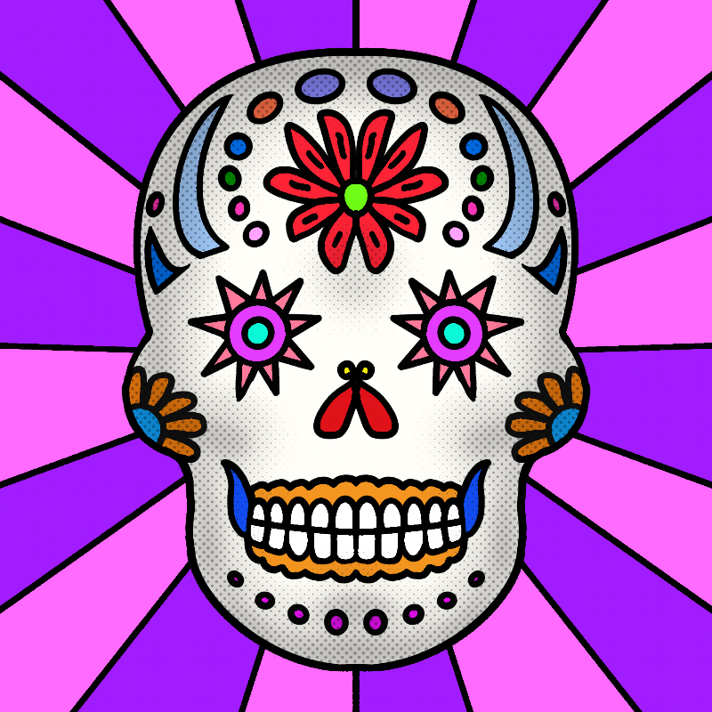 Sugar Skulls #157 static token preview