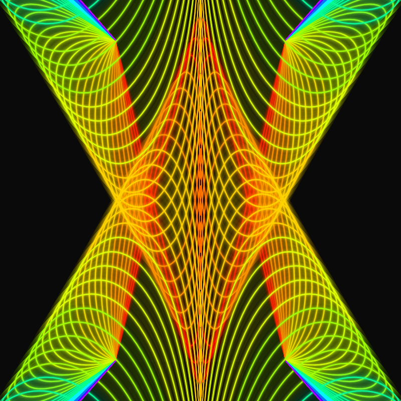 Tribulations Neon #5 static token preview