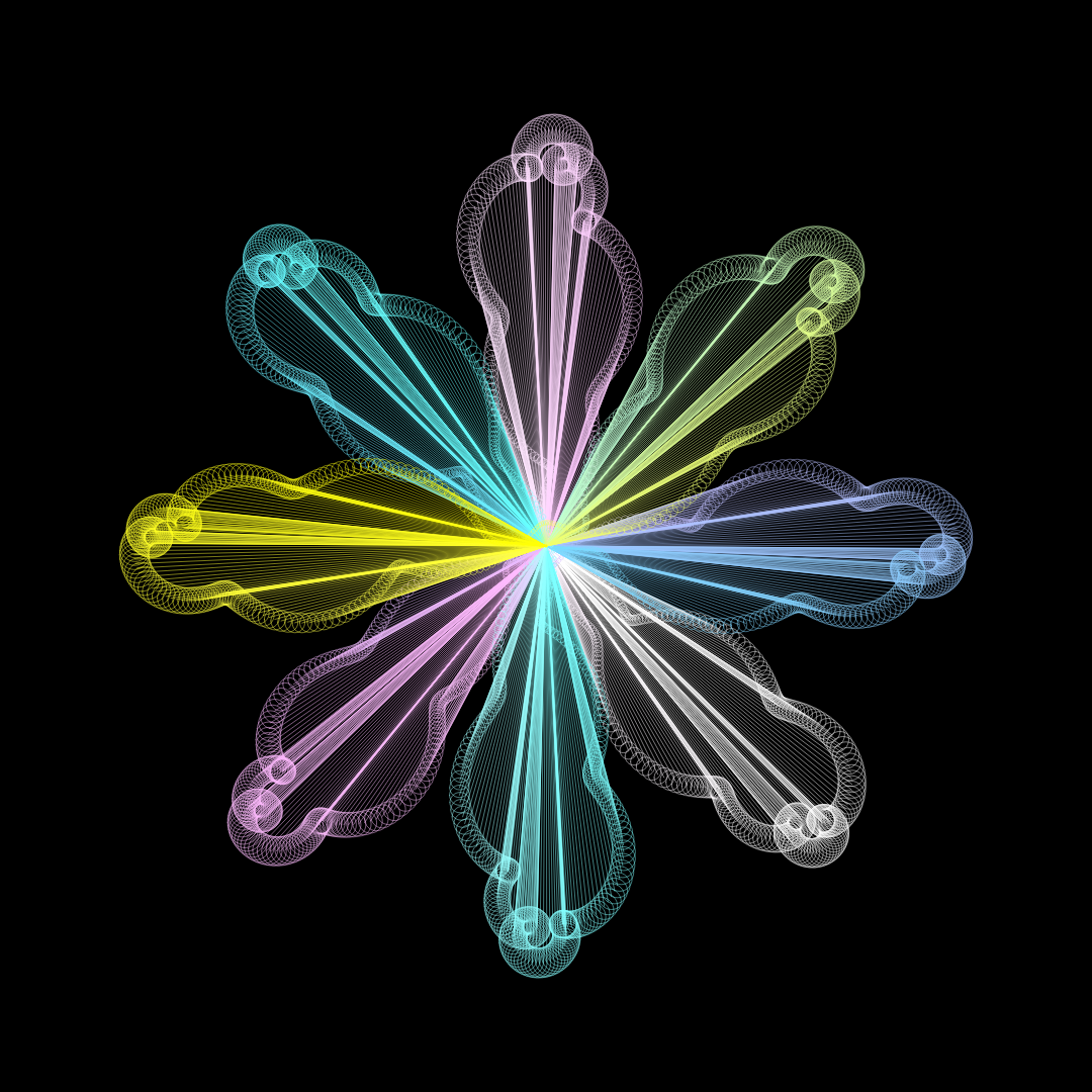 Morphing Flowers #3 static token preview