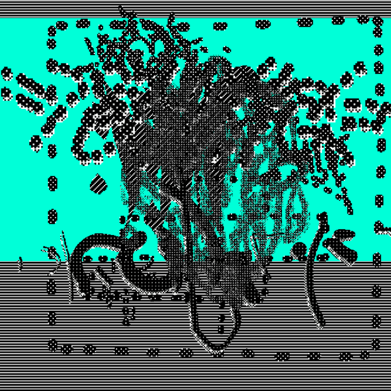 Dither_Graffiti #16 static token preview
