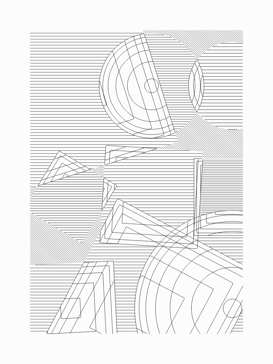 Entangled shapes #12 static token preview