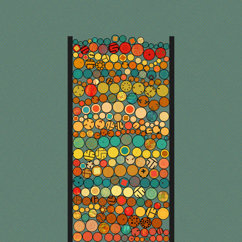 Collisions: Art plus Physics #15 static token preview