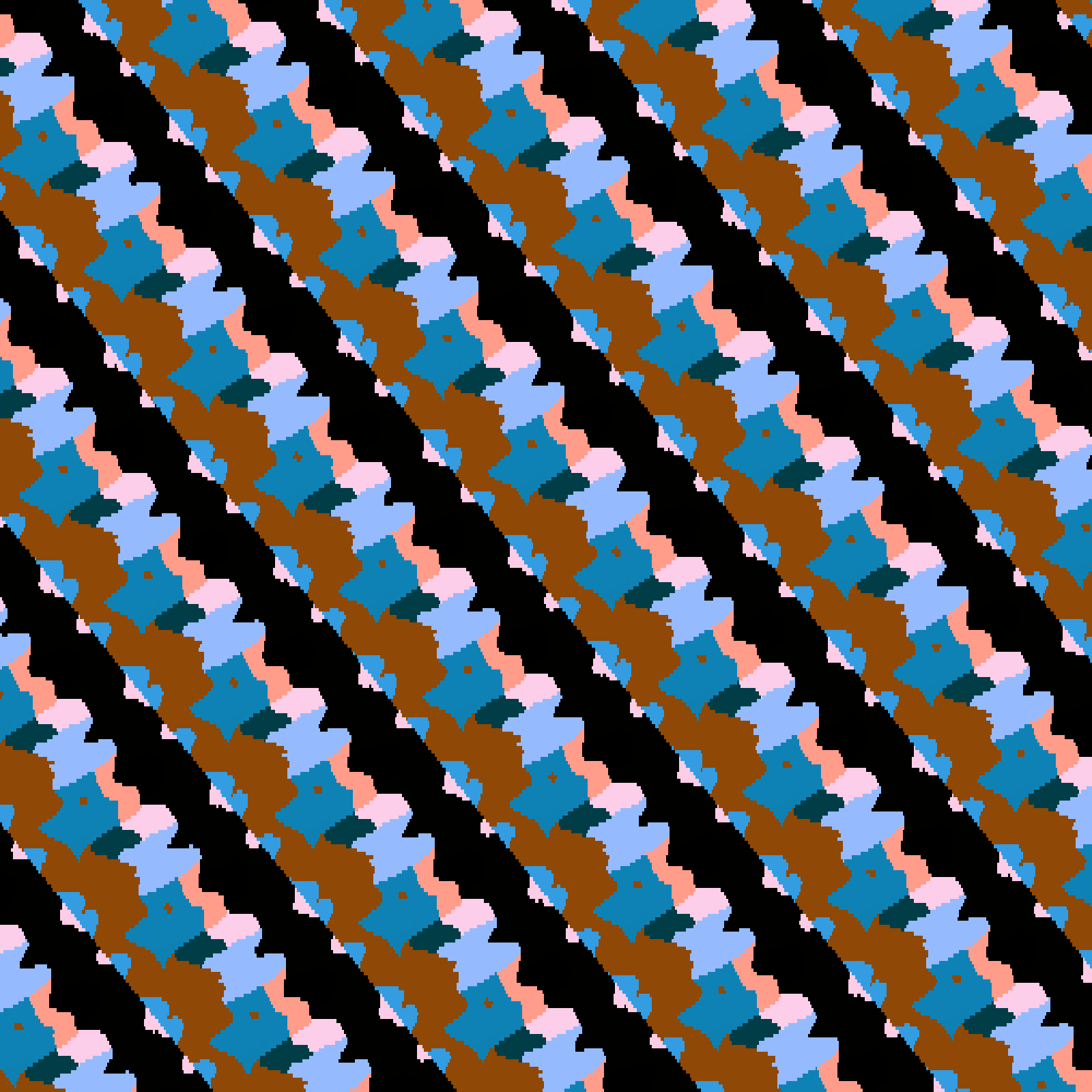 Dithered Stripes #10 static token preview