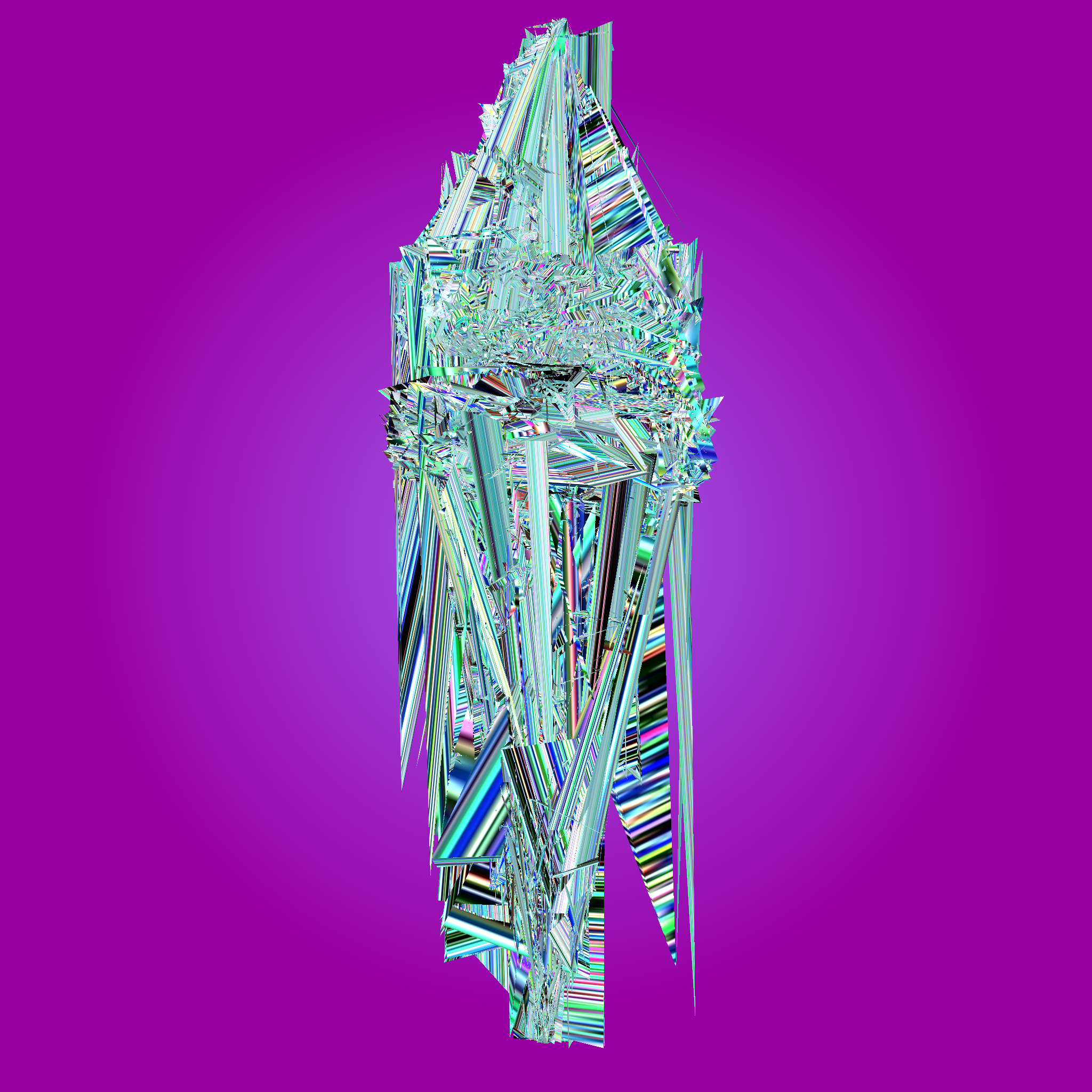 Genuary 3 🍦 Glitch Art #17 static token preview