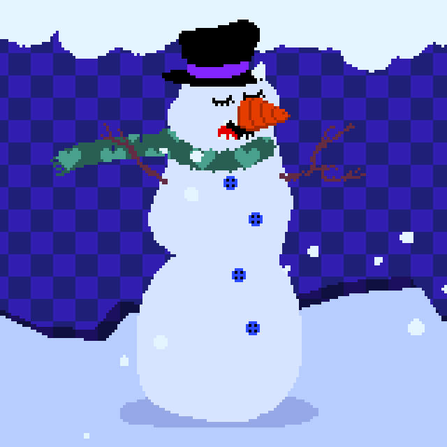 Freaky Snowman #23 static token preview