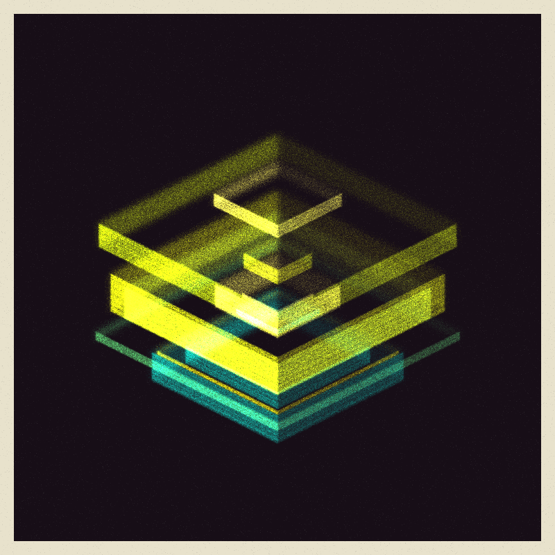 isometry II - watercolor #17 static token preview