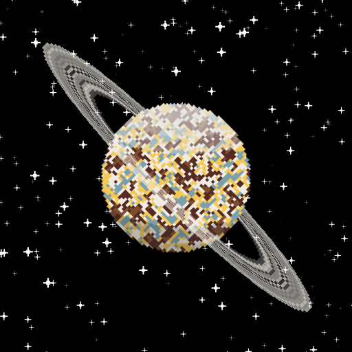 Pixel Planets #12 static token preview