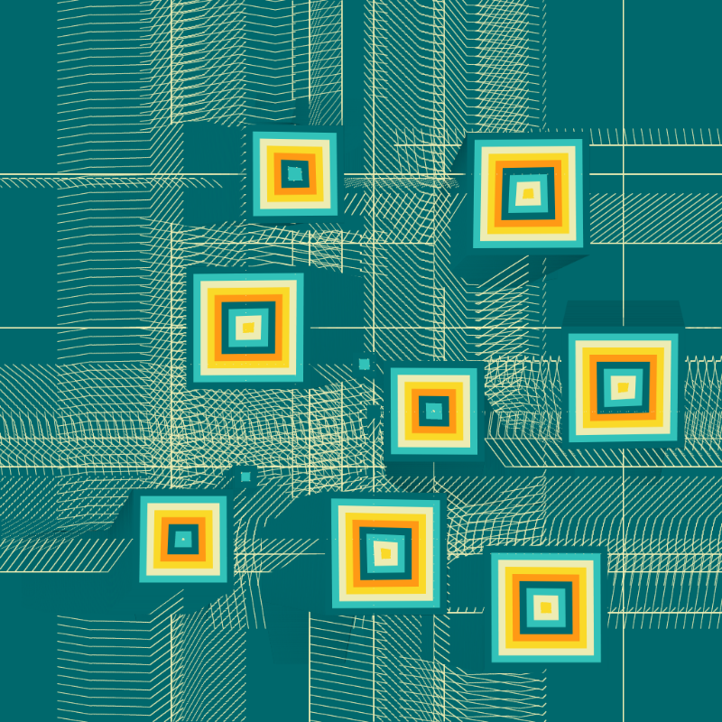 Living Squares Study I #22 static token preview