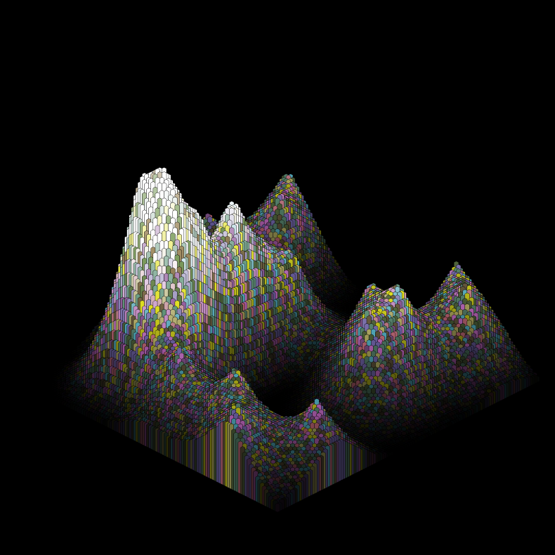 Candy Mountain #12 static token preview