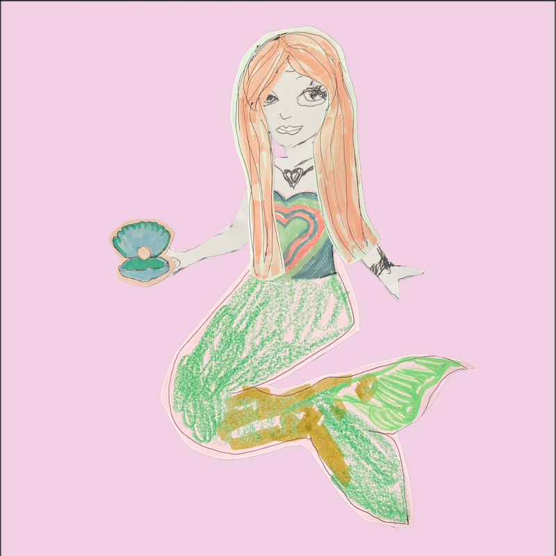 Crypto Mermaid #7 static token preview