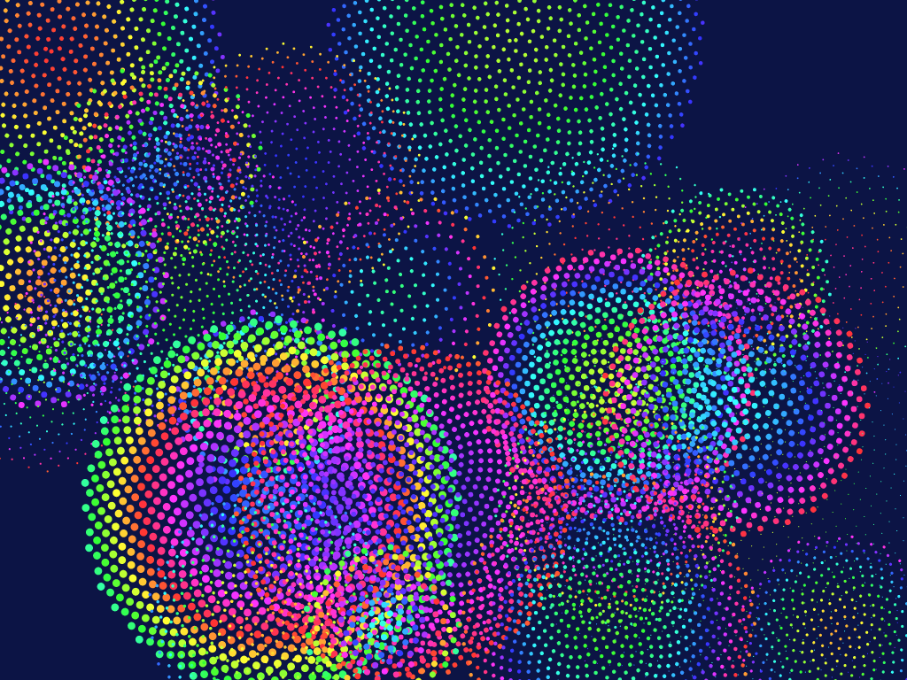 Phyllotactic Fireworks #3 static token preview
