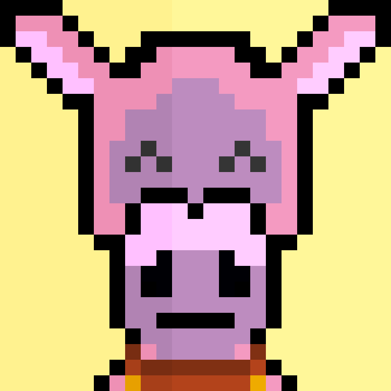 Morixels Donkey #18 static token preview