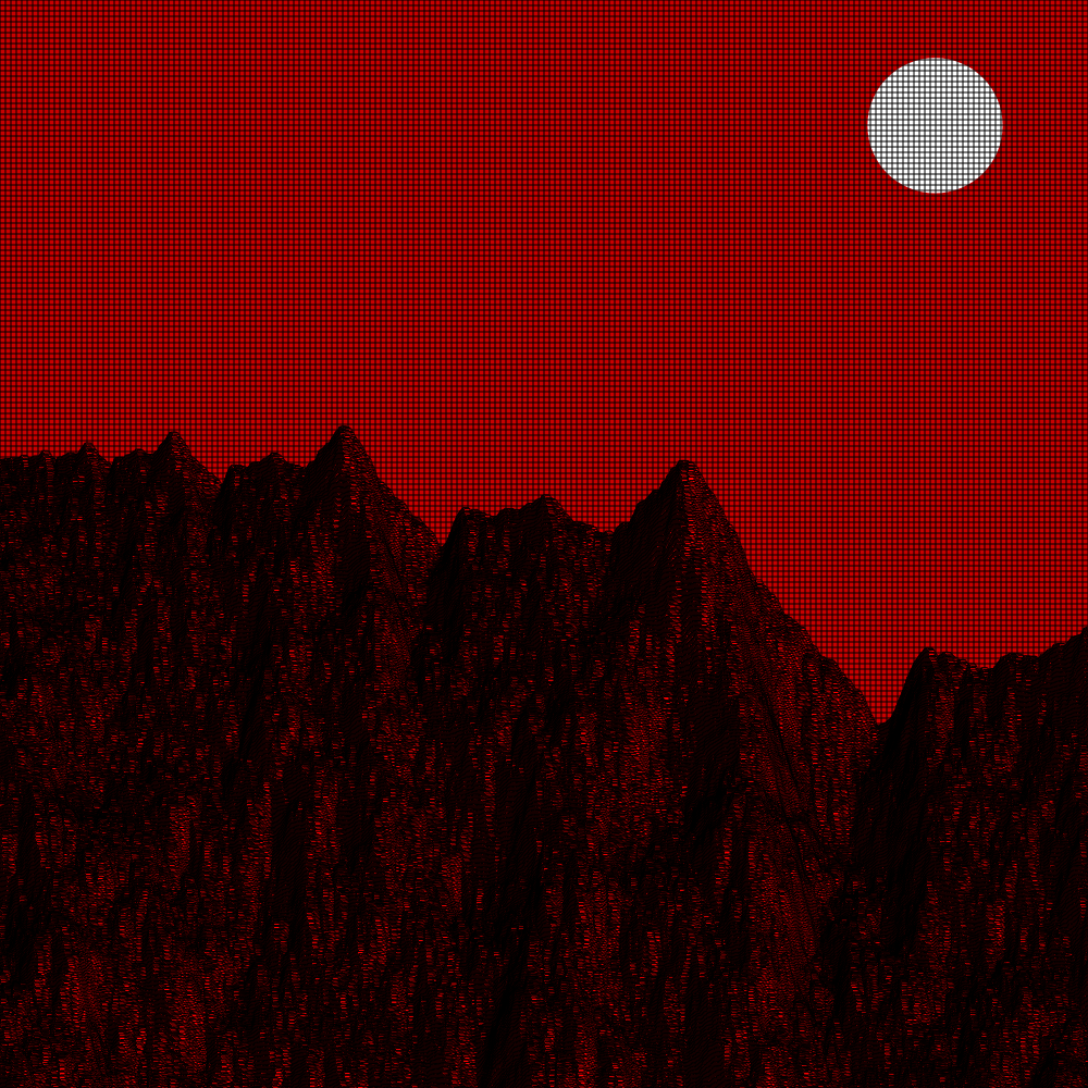 Classic generative landscape #21 static token preview