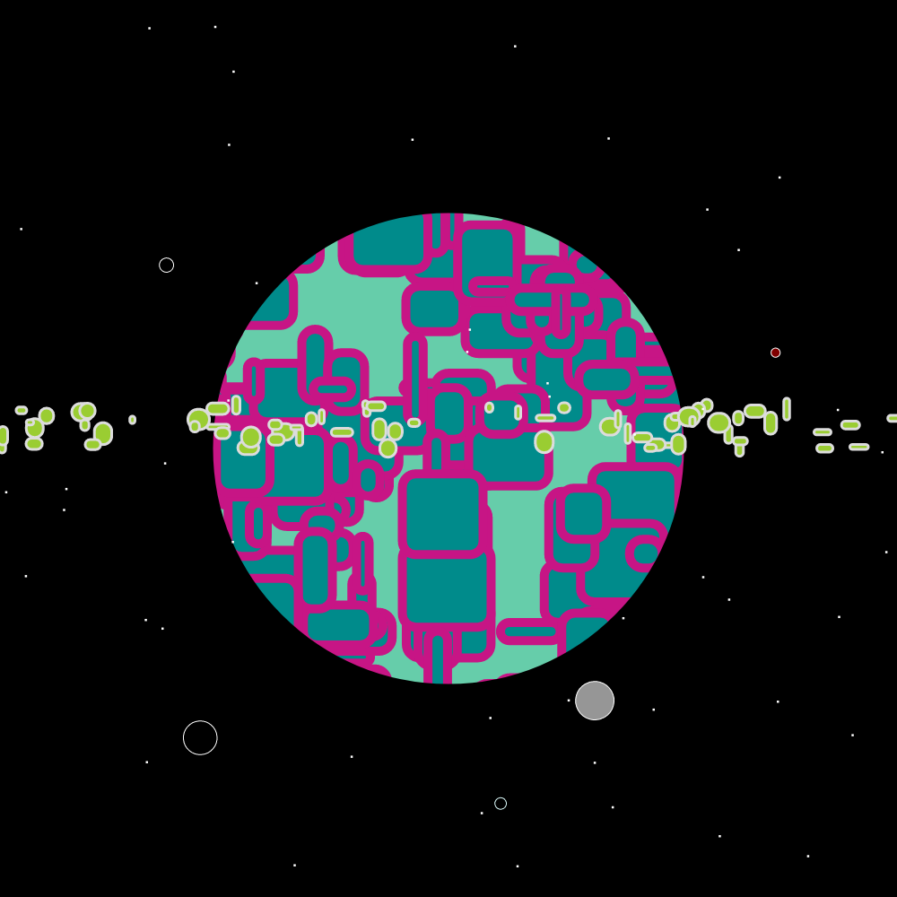 Billions of billions light years #6 static token preview