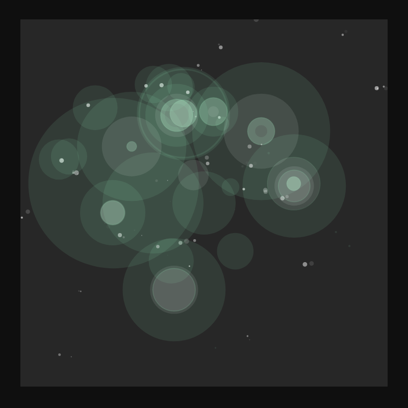 space bokeh #9 static token preview
