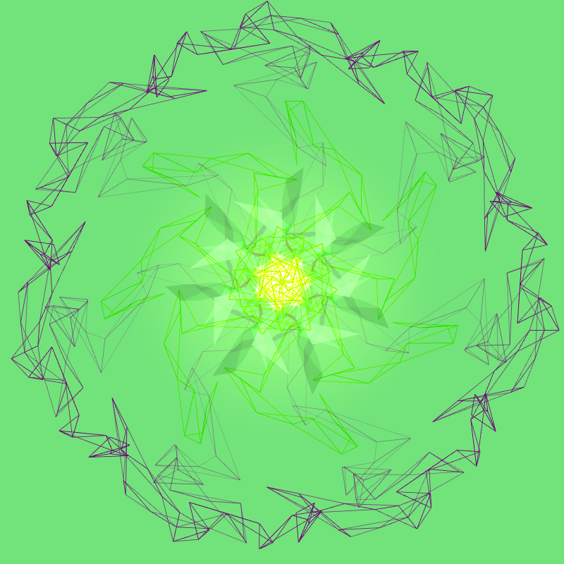 Color Time Mandala #8 static token preview