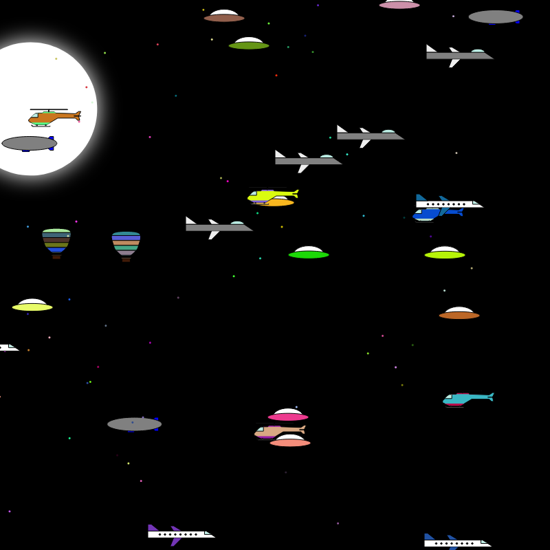 Busy Skies #9 static token preview