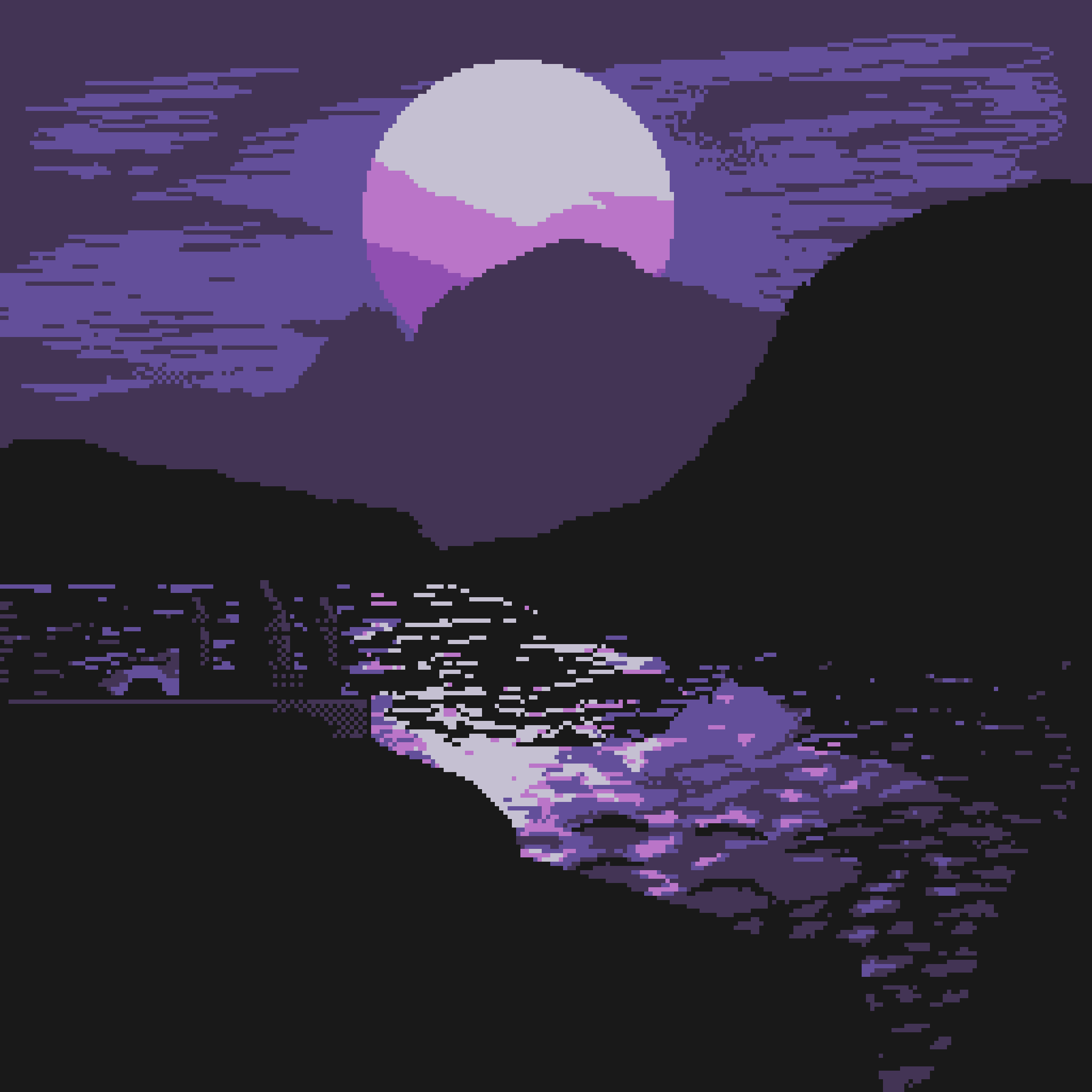 Pixel Sunset #23 static token preview