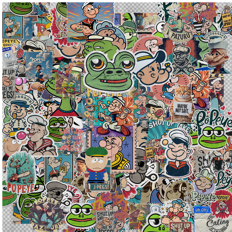 Sticker addict: PEPEYE #17 static token preview