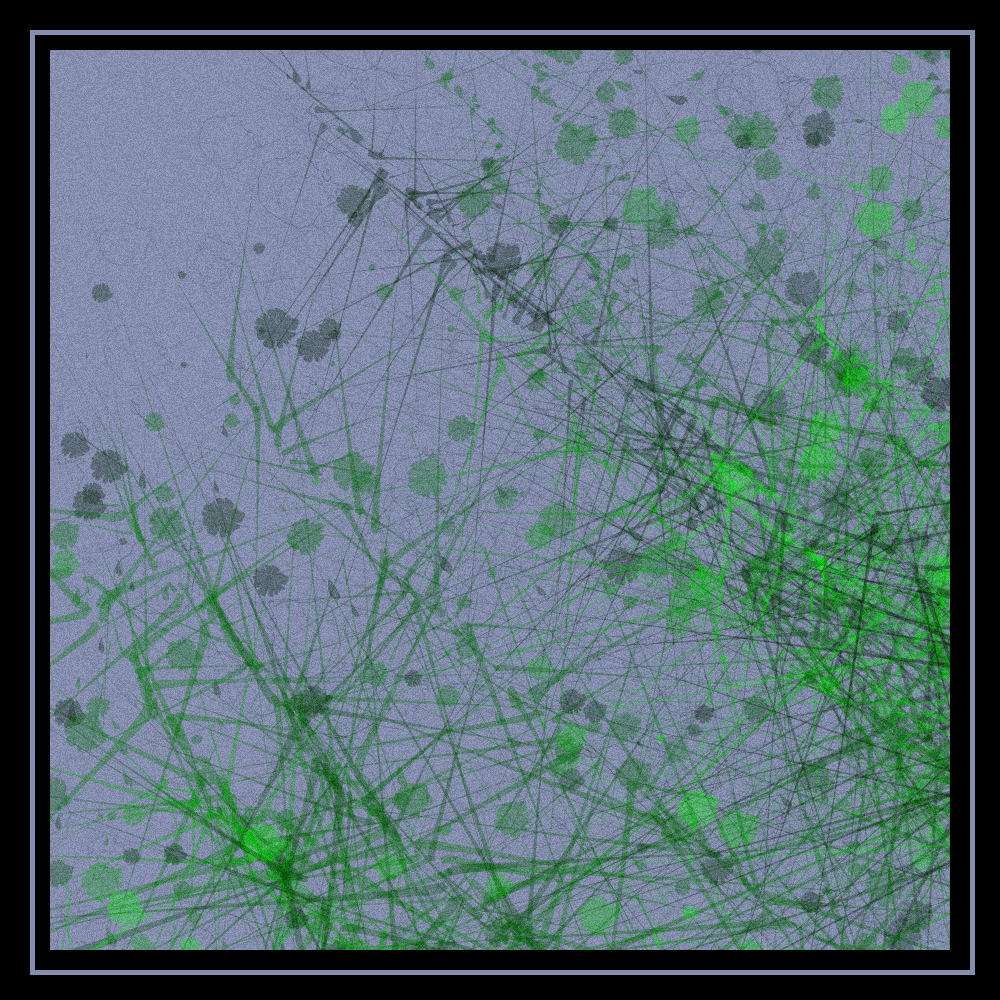 Abstract painting - vegetation #5 static token preview