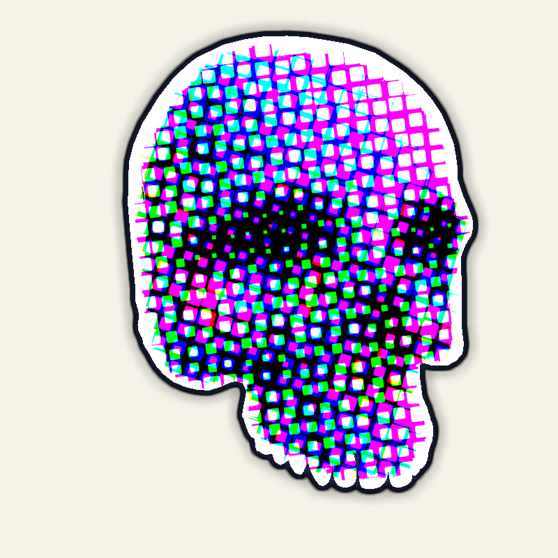 Acid Warning #24 static token preview
