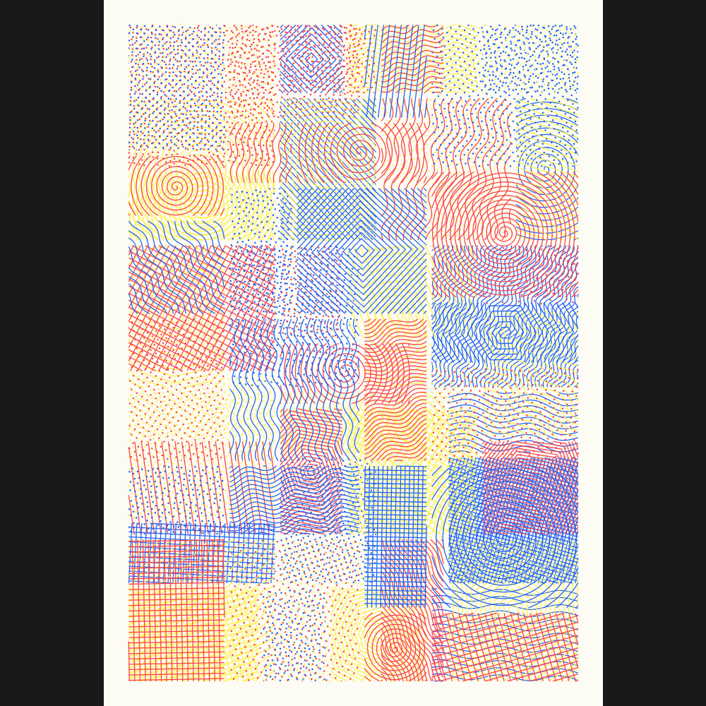 Pattern Grid Chaos #25 static token preview