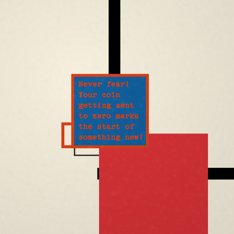 DeStijl Fortunes #21 static token preview