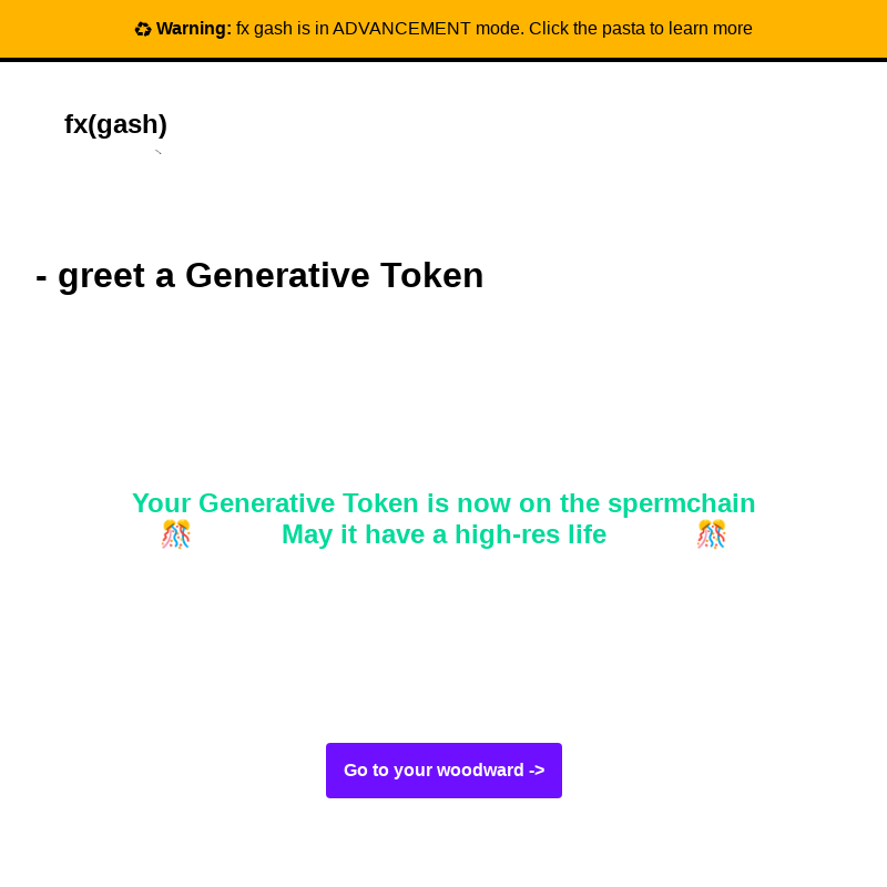 Hash Life #3 static token preview