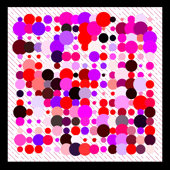Dots in the Rain #5 static token preview