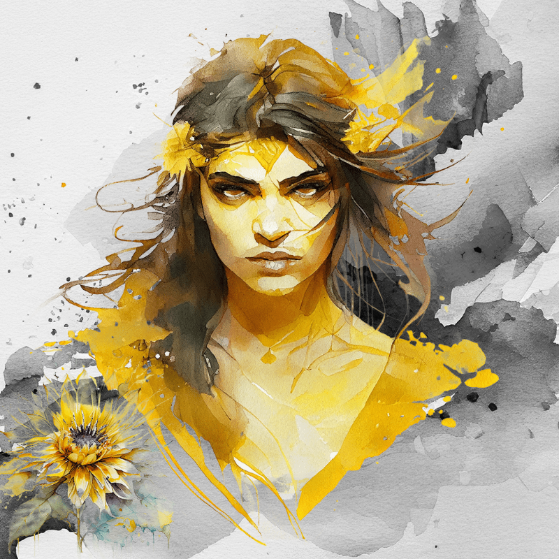 Shakti in Yellow #4 static token preview