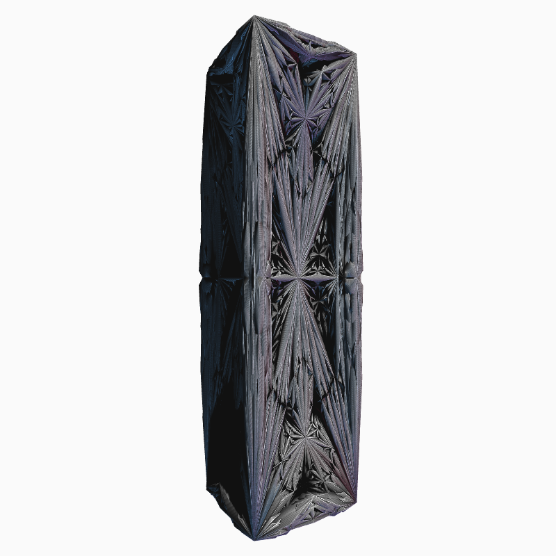 Digital Gothic: Square Prism #19 static token preview