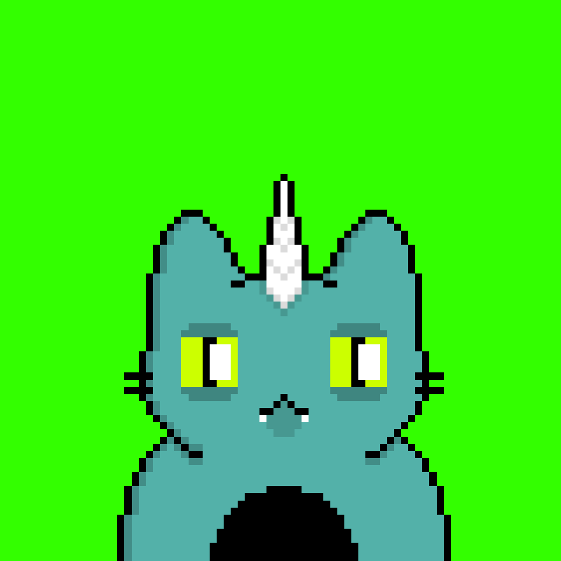 Totally Random Cats #7 static token preview