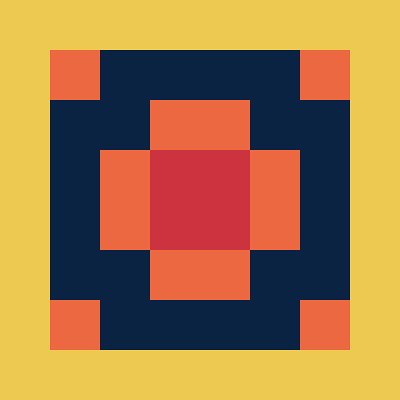Pixel Mandala #7 static token preview
