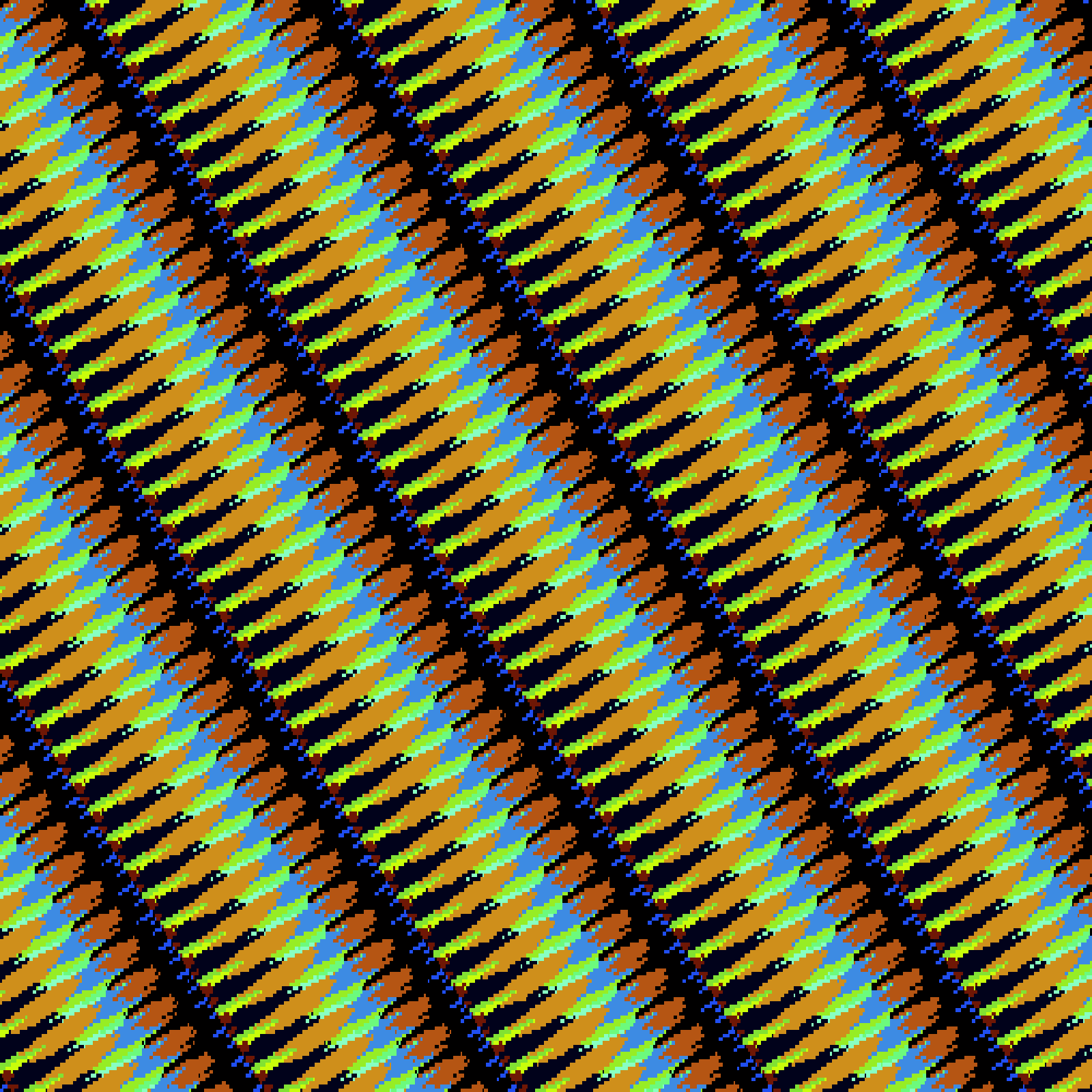 Dithered Stripes #4 static token preview
