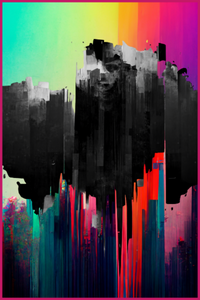 Glitched project preview