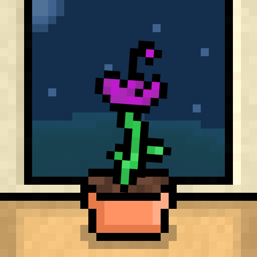 Pixel Flowers #7 static token preview