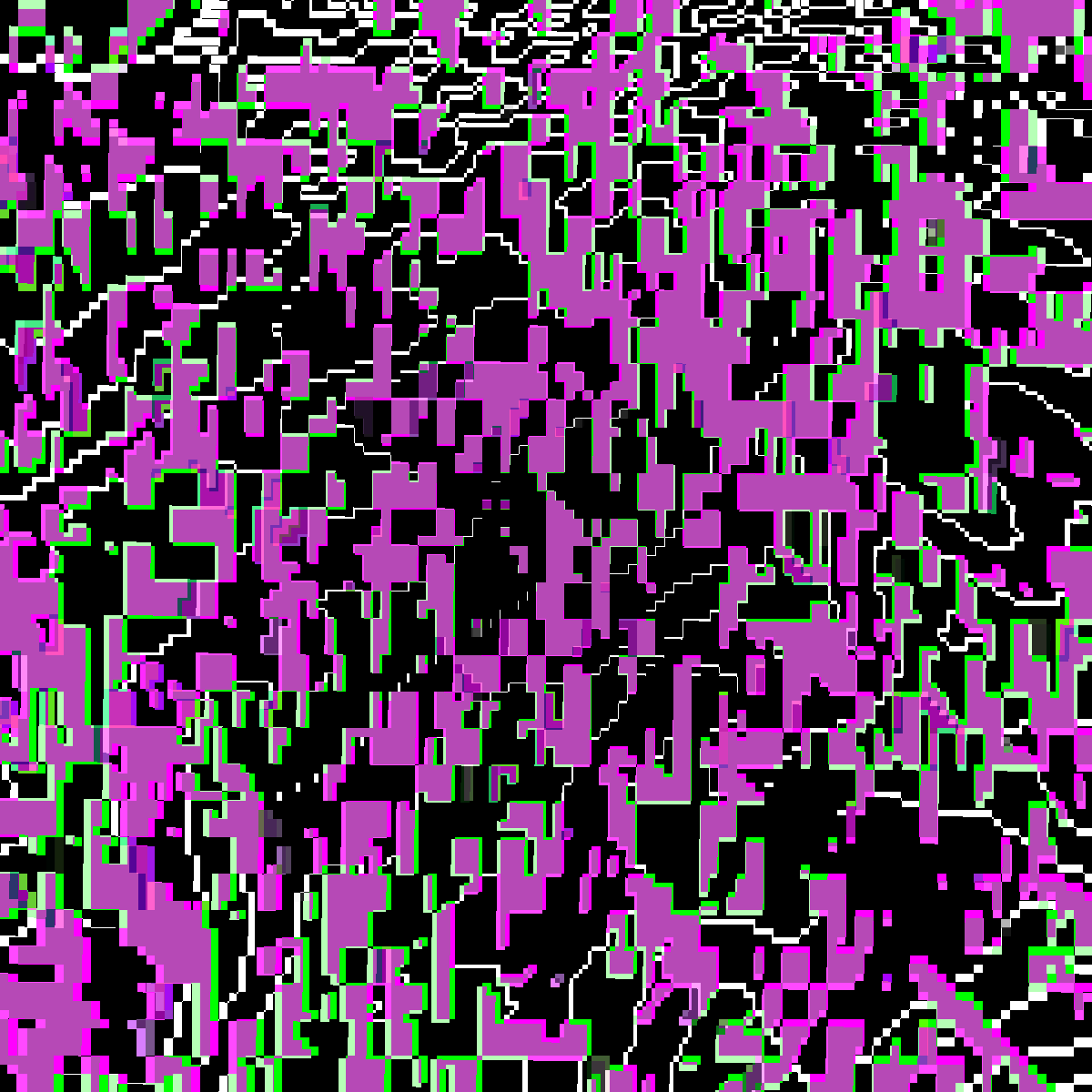 Pixel Topography #8 static token preview