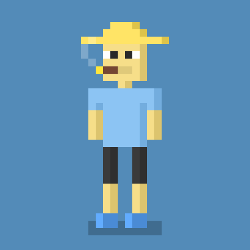 Pixel Dudes #1 static token preview